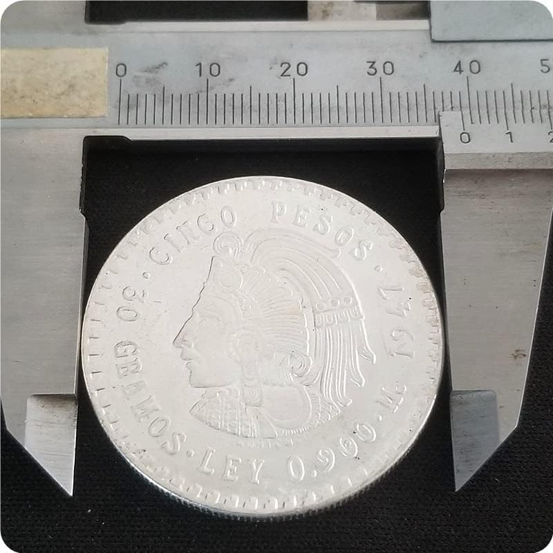 Мексико 1947 Стара Възпоменателна монета От Месинг Немагнитная