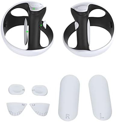 Силиконови Калъфи за контролер Комплект Аксесоари за Геймпада VR2 Смяна на Неподвижни за PS VR2 Защита на Бутона за Заснемане на Прахоустойчив Калъф