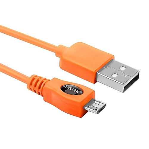 Оранжево 10-КРАК Кабел за предаване на данни Micro USB Зарядно Устройство + Синьо Калъф за Microsoft xBox One