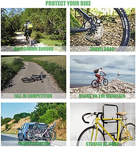 Защитни стикери за велосипед WEI-PASTER - Защитна лента за рамки на велосипеди, предпазва мотора от драскотини и вдлъбнатини, Определени ударопрочных на защитните етик?