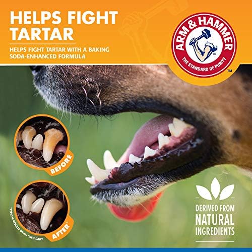 Паста за спрей Arm & Hammer за домашни любимци Срещу зъбен камък за кучета | Dog Стоматологичен Spray Намалява образуването на зъбна плака и зъбен камък, Без почистване на че?