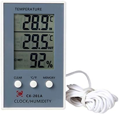 UXZDX CUJUX LCD Дигитален Термометър-Влагомер За измерване на Температура и Влажност на въздуха