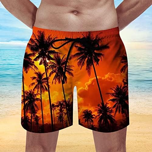Мъжки къси панталони с принтом HEHOAH, Нови Хавайски Плаж Модерни Ежедневни Панталони