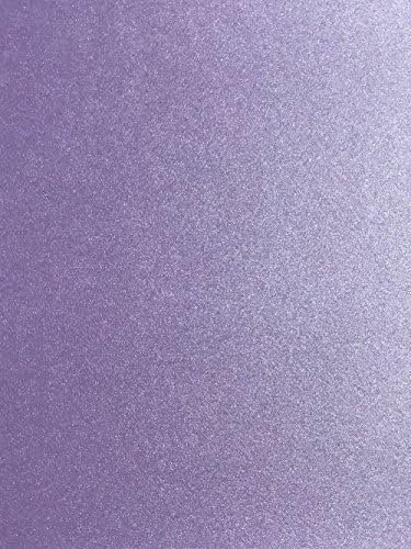 Книга от метална картон Amethyst Stardream Stardream - 8.5 X 11 инча - 105 Кг / 284 ГОРИВО. Корица - 25 Листа от склада, Cardstock