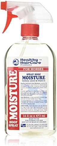 Бутилка за хранителни добавки Hoof Moisture Спрей за грижа за здрава коса, 16 грама.