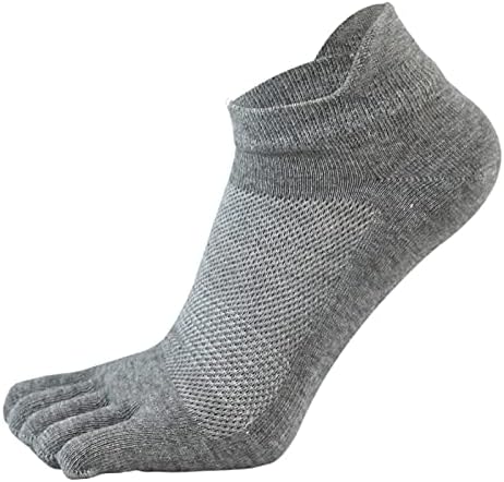 Нескользящие летни мъжки чорапи с пет чорапи, спортни чорапи, модни дишащи велосипедни чорапи с ниска шнорхел, домашни мъжки чорапи,