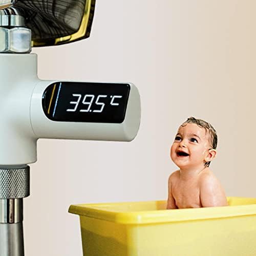 Измерване на температурата с led дисплей, Домашен Воден Термометър за Душ, Кухня, Баня, Грижи за бебето, Умен Домашен Монитор, Въртящи