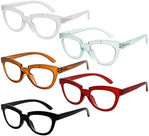 Eyekepper Спестете 10% на 4 опаковки женски очила за четене в голям размер, и 5 опаковки ридеров Half Moon +1,25
