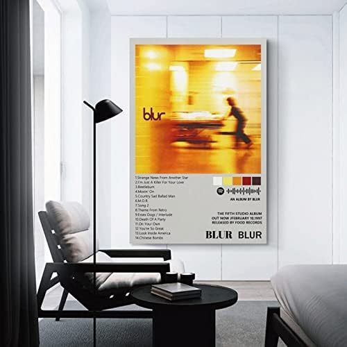 Размытый Плакат, неясна корица на албума, Ограничен Плакат за стая, естетически Плакати и Отпечатъци върху платно, стенни Художествени