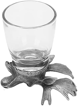 Чаша за Уиски RXMORI, Старомодни Чаши, Изискан Устойчив Здрав Метален Чаша в Стил Елен, Широко Използван Коктейлна Чаша за партита, Игри, Сватба