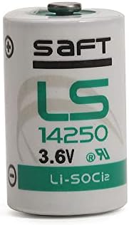 BALOLO (1 опаковка) LS14250 3,6 НА 1200 mah Литиева Батерия с Висок Капацитет за Подмяна на SAFT LS14250 Литиева батерия
