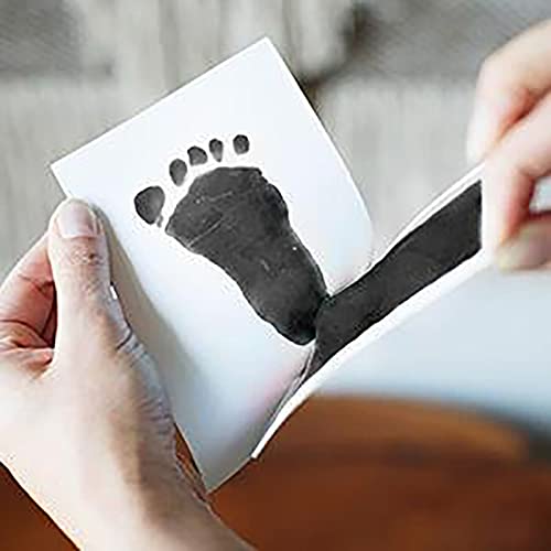 Новороденото чист сензорен отпечатък на ръцете и мастило подложка за краката, сувенири печат, безопасни и нетоксични, напълно подходящи