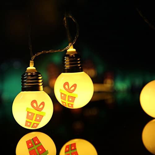 Karlak Коледен Подарък Модел на Крушката Струнни Светлини 5 фута 10Led Декоративни Приказни Светлини Led Окачени Светлини В Режим