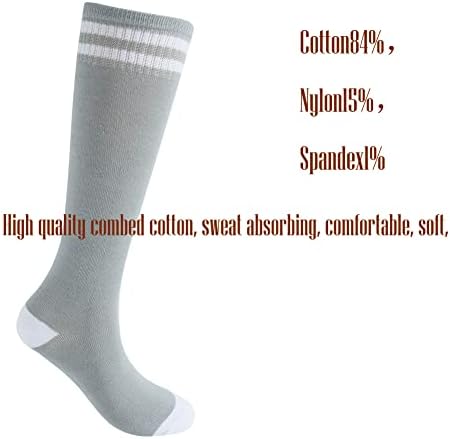 ACOL/ Детски Чорапогащи-тръби, Меки Памучни и приятни за кожата Шарени Униформи Спортни Чорапи в Райе За Момичета и Момчета, В Ивица