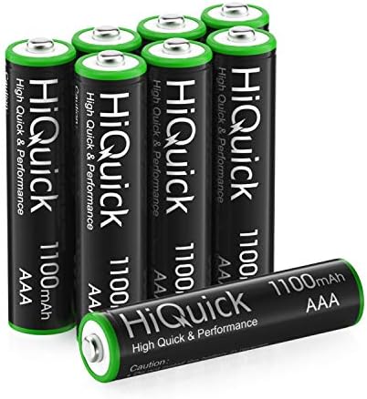 Интелигентно зарядно устройство HiQuick 8 Bay с 4AA батерии и 4AAA + 8 Комплекта батерии AAA