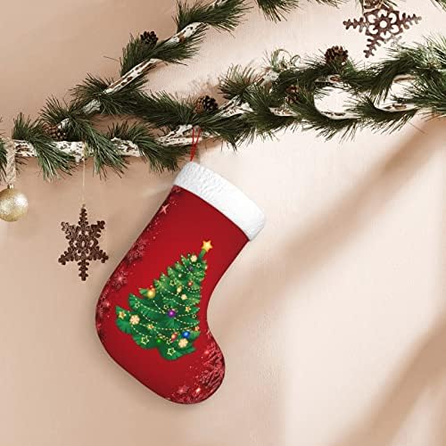 ДЕЙИМЕРИ Коледно Дърво, Коледни Чорапи Празнични Украси За Отглеждане Семеен Празник, Украса на Коледното парти и Коледен ден
