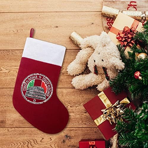 Римският Колизеум Коледни Окачени чорапи Чорапи за Коледно Камина Празничен Начало Декор