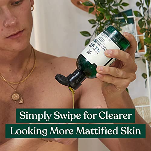 Почистващо средство за тяло на The Body Shop Tea Tree Skin Clearing – Ежедневно измиване за по-чиста кожа – За мазна кожа, увредена кожа - 8,4 грама