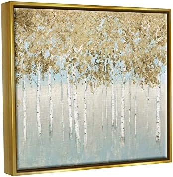 Абстрактна Пейзаж живопис Stupell Industries със Златно Дърво, Дизайн на Джеймс Винс