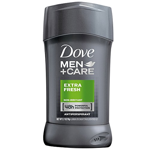 Стик-против изпотяване Dove Men + Care на 48 часа, Не е Дразнещ, Екстра Чист, 2,7 грама, опаковки от 11