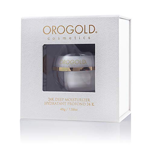 Orogold 24-КАРАТОВО Luxe Day Cream - анти-Стареене Мултивитаминен крем за лице със Златни петна - Дневен овлажняващ крем, подходящ