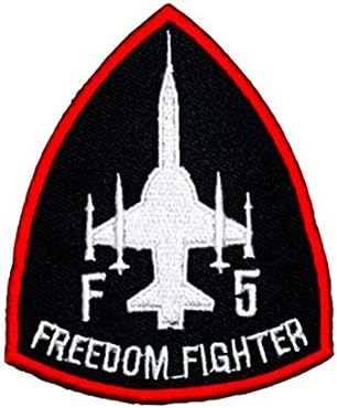 Графична Прах Northrop F-5 Freedom Fighter Тигър II Air Force, Бродирани Желязо На Нашивке, Апликация, Армейски Костюм, Сако