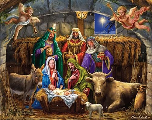 В яслите Адвент-календар с Коледна история