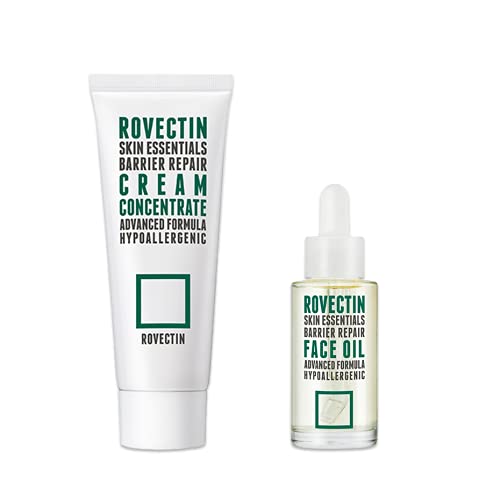 ROVECTIN] Набиране на овлажнители и масла за възстановяване на бариера за лице - Антивозрастное масло за лице хидратиращ крем с