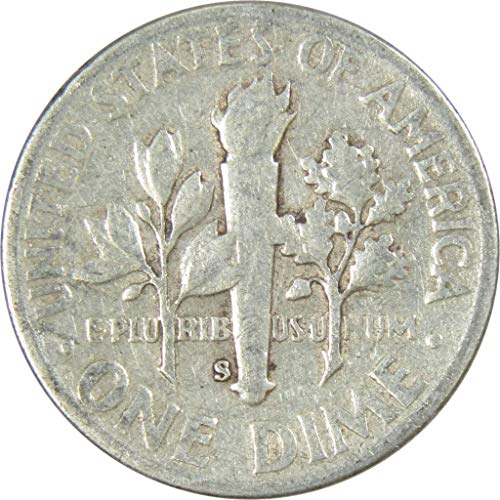 1951 S Roosevelt Dime AG ЗА Добра от 90% от Сребърна Монета на САЩ 10в, са подбрани
