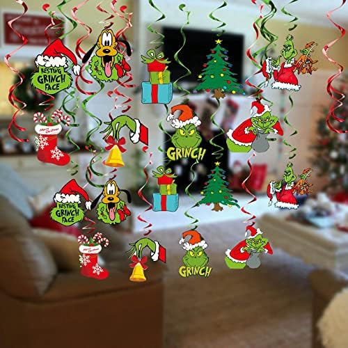 26 БР. Комплект за Декорация под формата на Коледни Резба, Комплект за Декорация под формата на Коледни Резба, Венец, Чорапи под