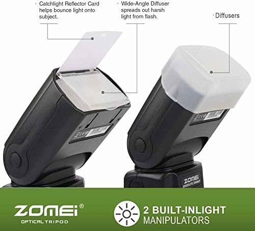 Професионален фенер ZM-860T Speedlight, с LCD дисплей Speedlite TTL, Висока скорост на Светкавицата за Синхронизация, за огледално-рефлексни фотоапарати на Canon, Nikon