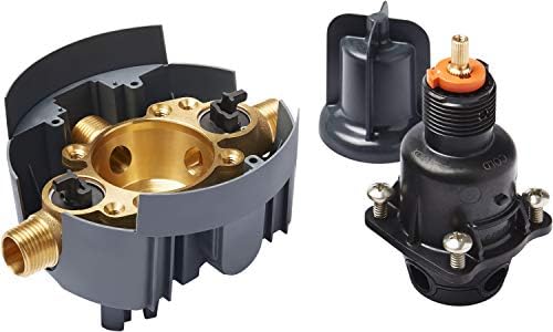 Корпус на клапан за балансиране на налягането Колер K-8304 НАЙ-KS-NA Обряд-Temp® и комплект от касети с обслужващи ограничители