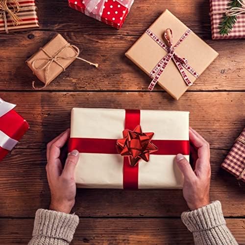SEWACC 300 бр. Подаръчни Кошници с Дърво на Коледа, Празничната Украса, Цветни Венци, Фалшиви Метални Сувенири за Деня на Благодарността,