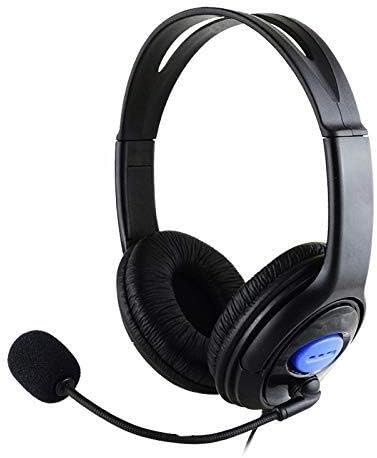 Жичен стерео слушалки за игри на слушалки, Регулируем микрофон със защитата от шум за PS4 X-ONE YANG1MN