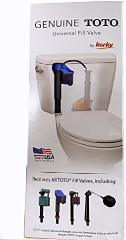 Оригинален комплект за смяна на наполнительного клапан за тоалетна Toto американското производство Korky 528GT Blue, сменете TSU99A.X и всички други тоалетни чинии Toto (1)
