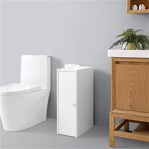 CXDTBH Мебели от PVC Тесен Шкаф за баня, Тоалетни [20 * 40 * 65 см] Шкаф за баня, Ъглова Етажерка, Стелажи За съхранение на Различни мебели за Дома