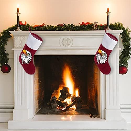 Американският Белоглав Орел, Коледни Чорапи, Коледни Чорапи Чанта За Дома Семеен Коледен Декор