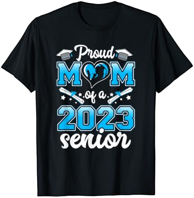 Тениска с подарък за бала Гордата майка ми Клас 2023 23 Выпускницы Старши клас