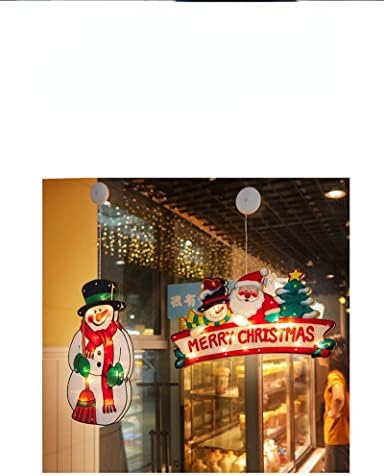 Led лампа Кухненско Прозорец Издънка Окачен лампа Коледна лампа Коледна Украса Празнична Сцена Атмосфера лампа Коледна елха