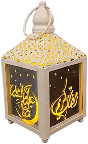 Sterose Елегантен Квадратен Рамадан Окачен Лампа Eid Mubarak Element Light Eid Ramadan Лампа