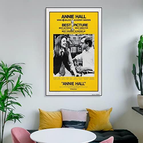 Постери на филми Ани Хол През 1977 Романтични и Комедийни филми Естетически Плакат Платно Стенни Живопис на Платно Стенни Артистични Щампи за decor Декор на Стая Декор