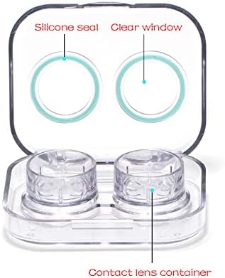 Пътен калъф за контактни лещи, складывай и иди: Остани стилен и организирани със сладък коробочкой за контактни лещи, Пинов апликатор,