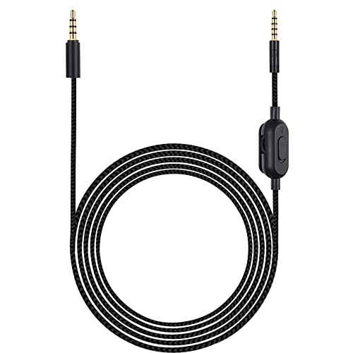 Преносимото аудио кабел G433 за геймърски слушалки Logitech G433 G233 G Pro G Pro X с регулатор на силата на звука и вграден изключване