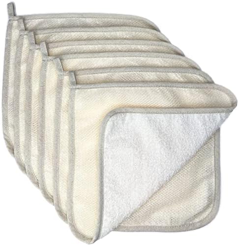 PPHAO - Голяма кърпа от мек плат XL за лице - Кърпички от бамбуково влакно - Ексфолиращи кърпички за премахване на мъртвата кожа