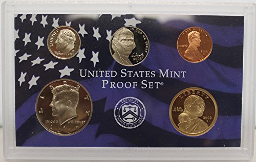 Са провокиращи все набор от Монетния двор на САЩ, 2008 Оригинална Държавна Опаковка