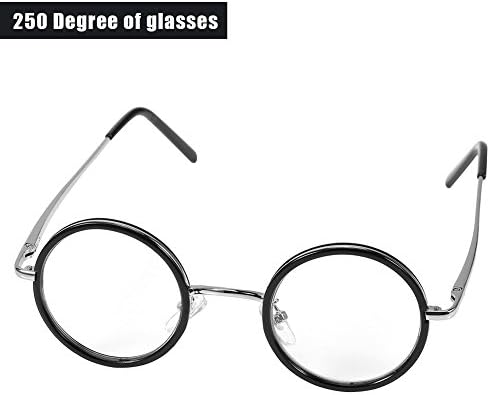Увеличително стъкло, Ретро Кръгла Смола, Леки Увеличителни Очила За Четене При Далекогледство, Правят Умора, Които повишават Силата на (2.5)