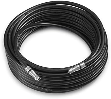 Коаксиален кабел SureCall 100' с ниски загуби RG11, Черен
