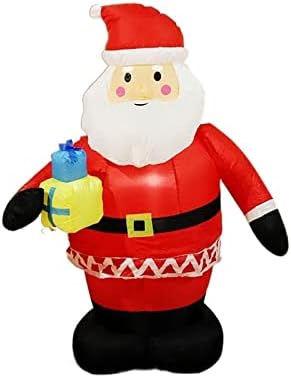 PIFUDE Дядо Коледа 1,5 м Дядо Коледа Надуваема Модел Открит Вечерни Събитие Надуваем Открит и Закрит Коледа