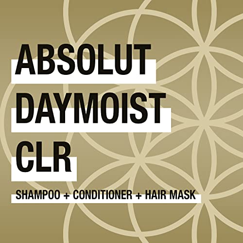 INOAR PROFESSIONAL Шампоан и балсам Absolut DayMoist CLR Duo (по 8,4 грама всяка) с маска на Absolut DayMoist (8,8 грама) - За поддържане на цвета и блясък
