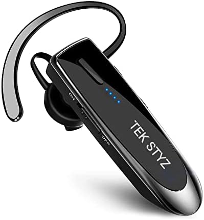 Слушалки TEK STYZ, съвместима с Motorola Moto G3, безжична слушалка-подложка Bluetooth 5,0, водоустойчив IPX3, Два микрофона, намаляване